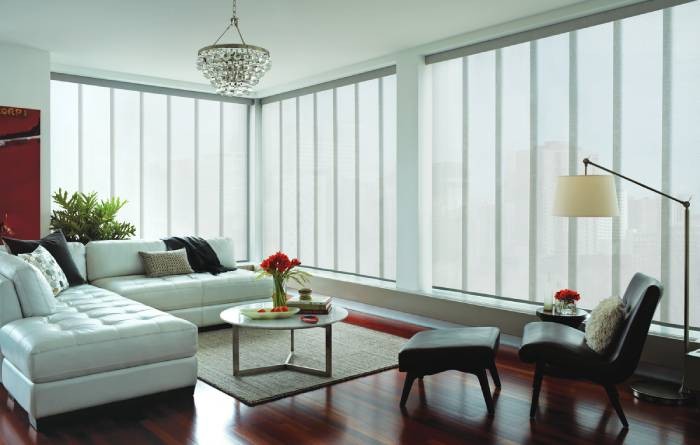 Window coverings for homes near Livingston, New Jersey (NJ) including Hunter Douglas Window Treatments